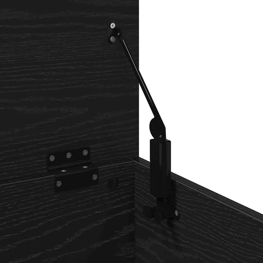 Boîte de Rangement Chêne noir 30 x 35 x 35 cm Bois d'ingénierie - 9