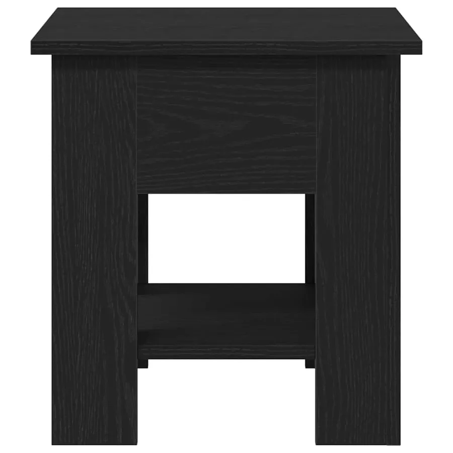 Table basse Chêne noir 40 x 40 x 42 cm Bois d'ingénierie - 6