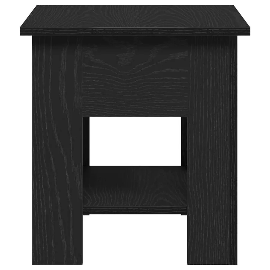 Table basse Chêne noir 40 x 40 x 42 cm Bois d'ingénierie - 7