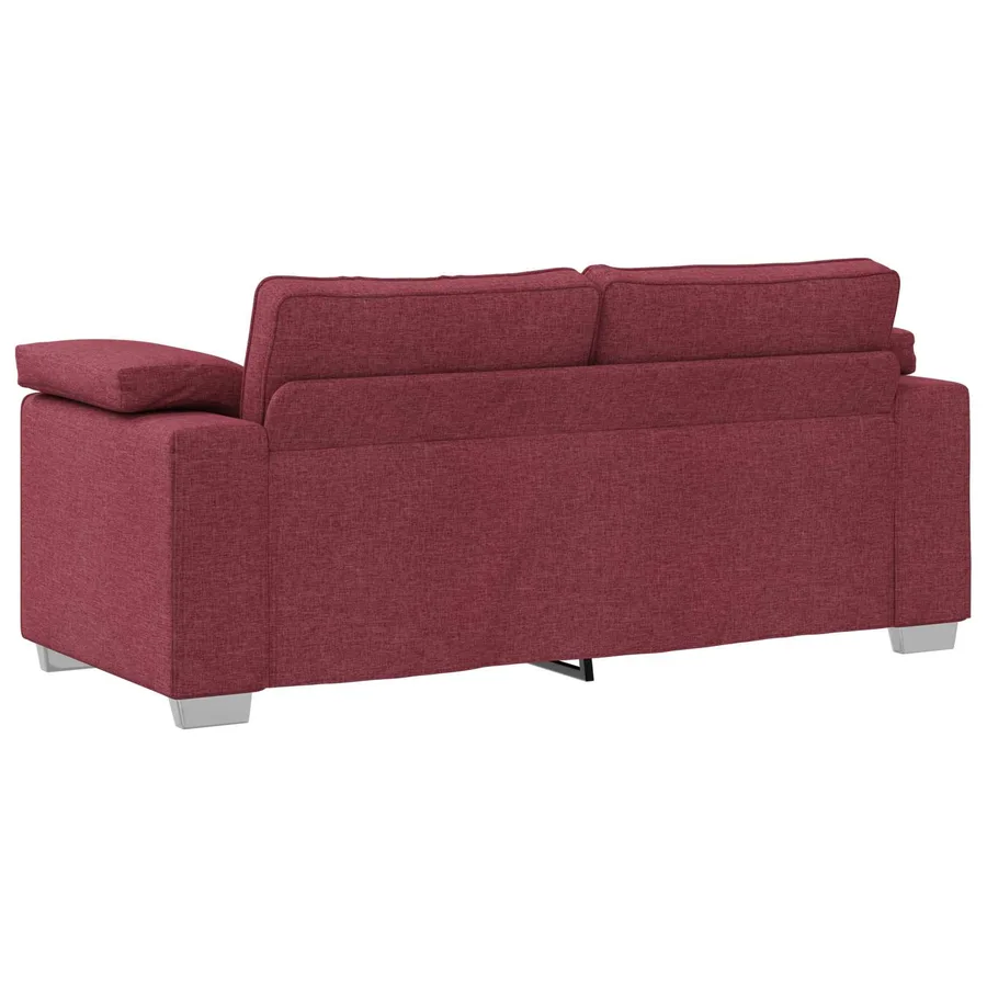 Canapé deux places Bordeaux 180 cm tissu - 6