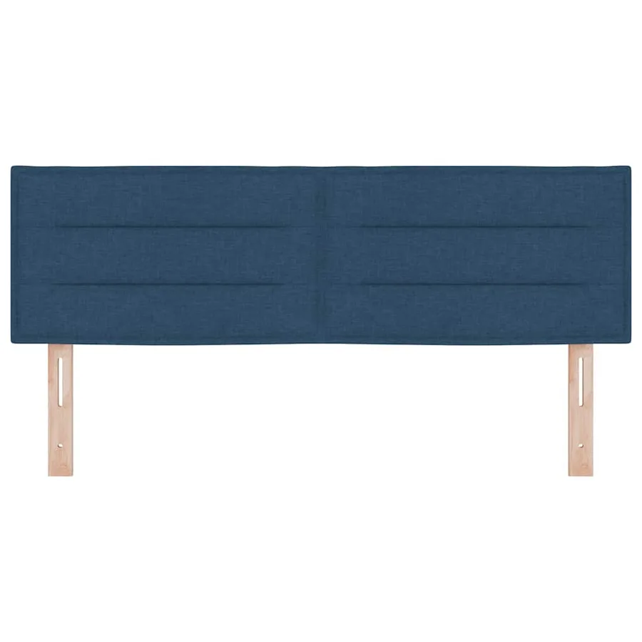 Tête de lit Bleu 144 cm tissu - 4