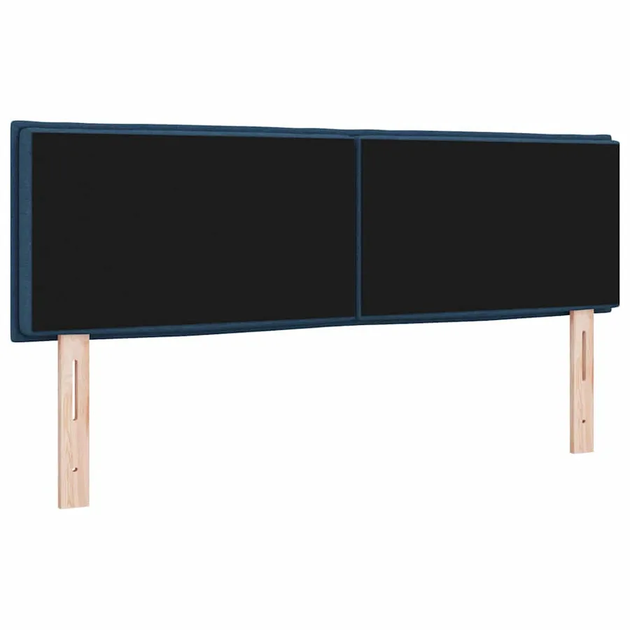 Tête de lit Bleu 144 cm tissu - 7