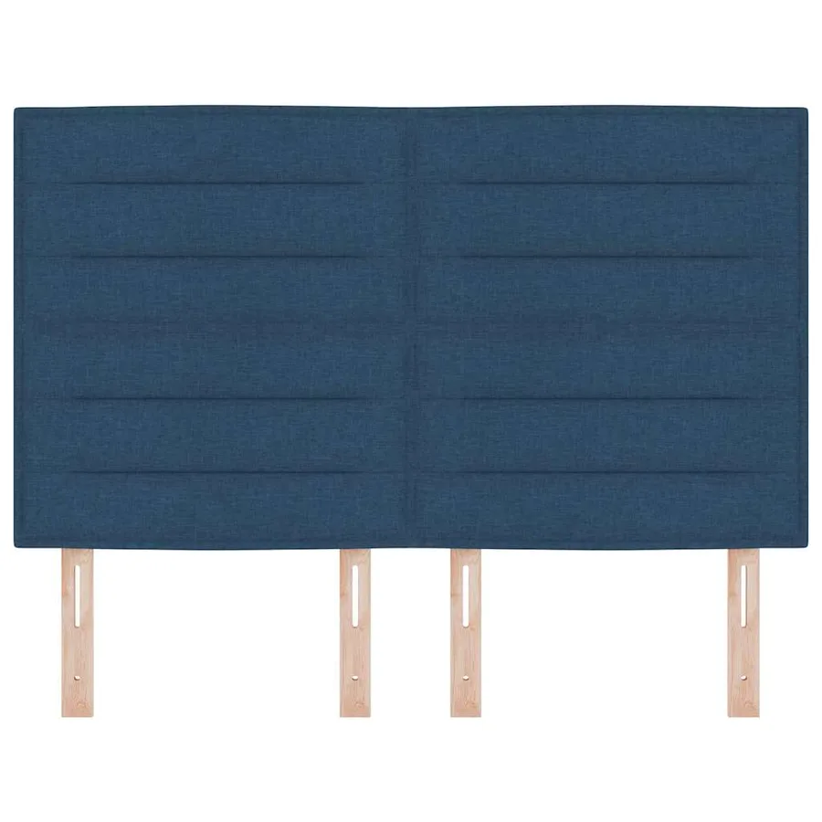 Tête de lit Bleu 144 cm tissu - 4