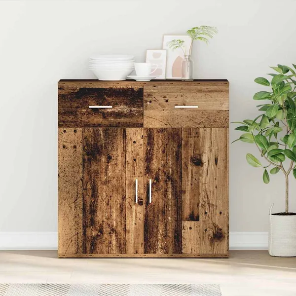 Buffet Bois ancien 78 x 38 x 80 cm Bois d'ingénierie