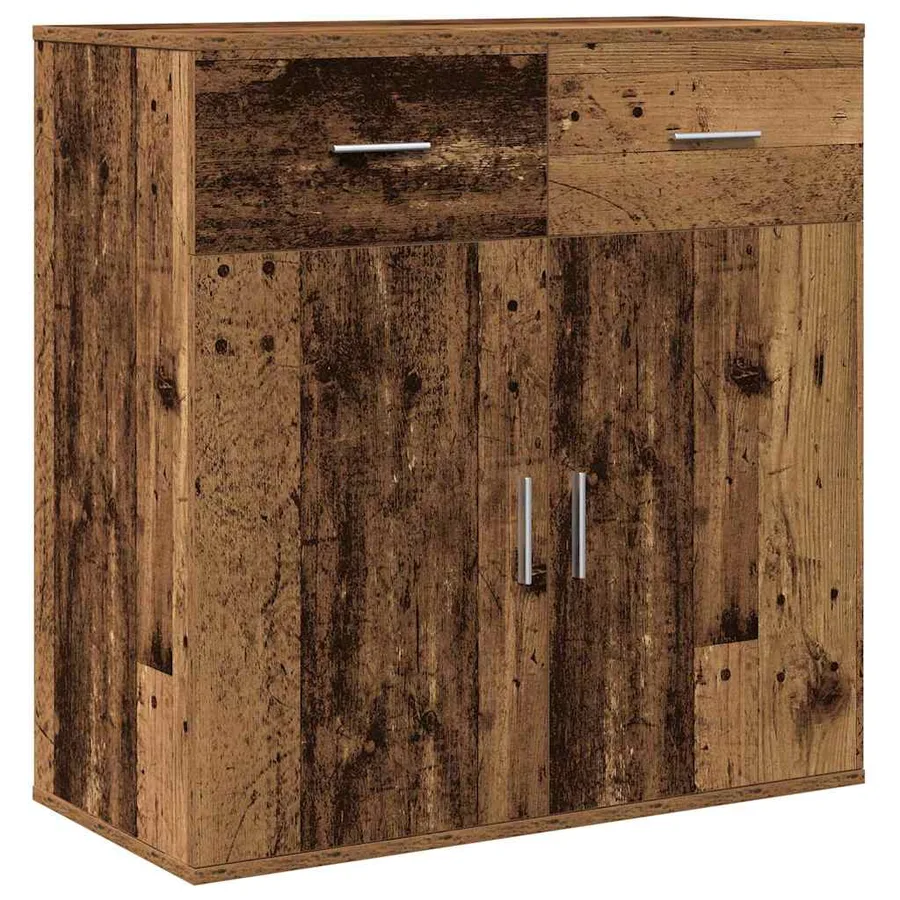 Buffet Bois ancien 78 x 38 x 80 cm Bois d'ingénierie - 2