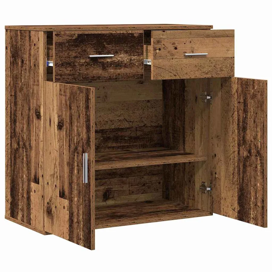 Buffet Bois ancien 78 x 38 x 80 cm Bois d'ingénierie - 5