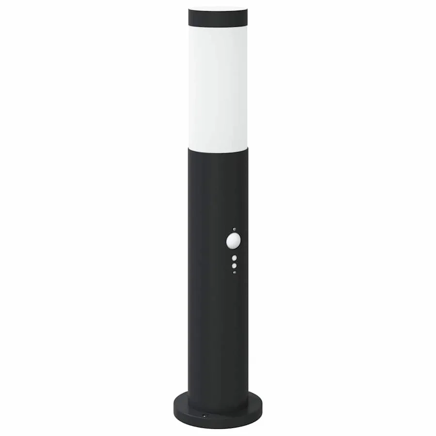 Borne lumineuse avec détecteur 50 cm en acier inoxydable IP44 - 2