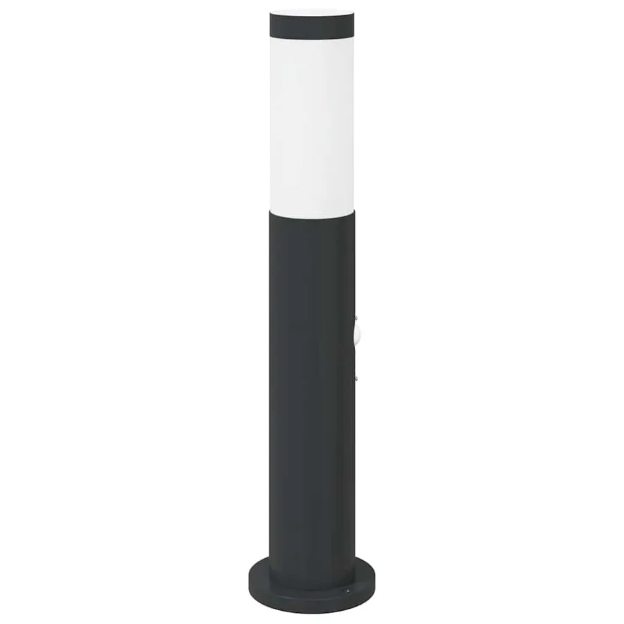 Borne lumineuse avec détecteur 50 cm en acier inoxydable IP44 - 4