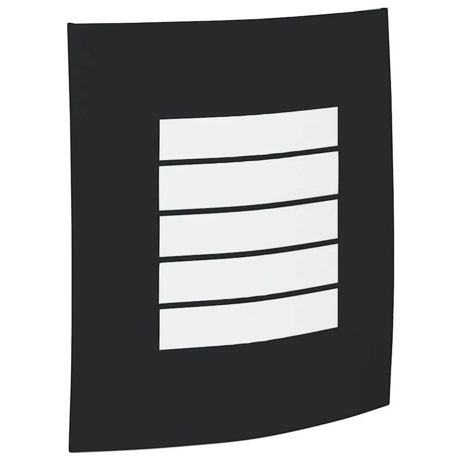 Applique Murale Extérieure 2 pcs Noir 23.5 x 9 x 26 cm - 4