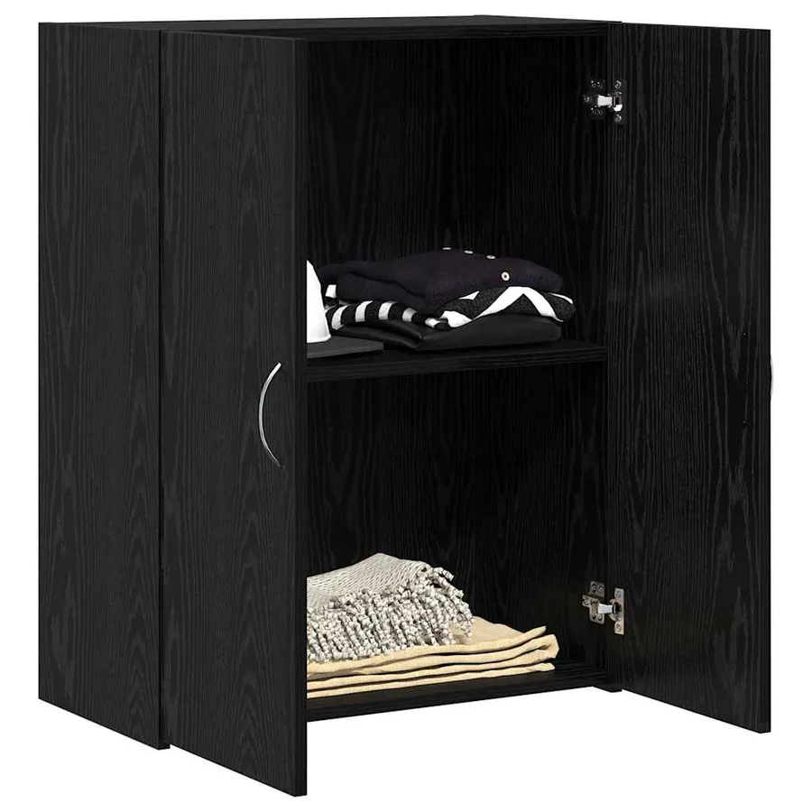 Cabinet de Bureau Chêne noir 70 x 32 x 77.5 cm - 3
