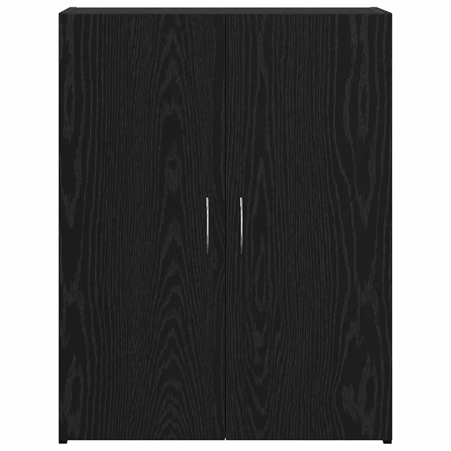 Cabinet de Bureau Chêne noir 70 x 32 x 77.5 cm - 6