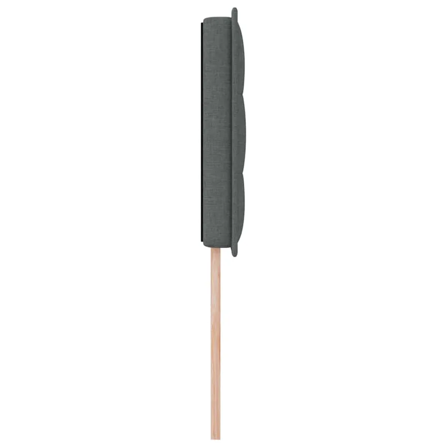 Tête de lit Gris foncé 80 cm tissu - 6