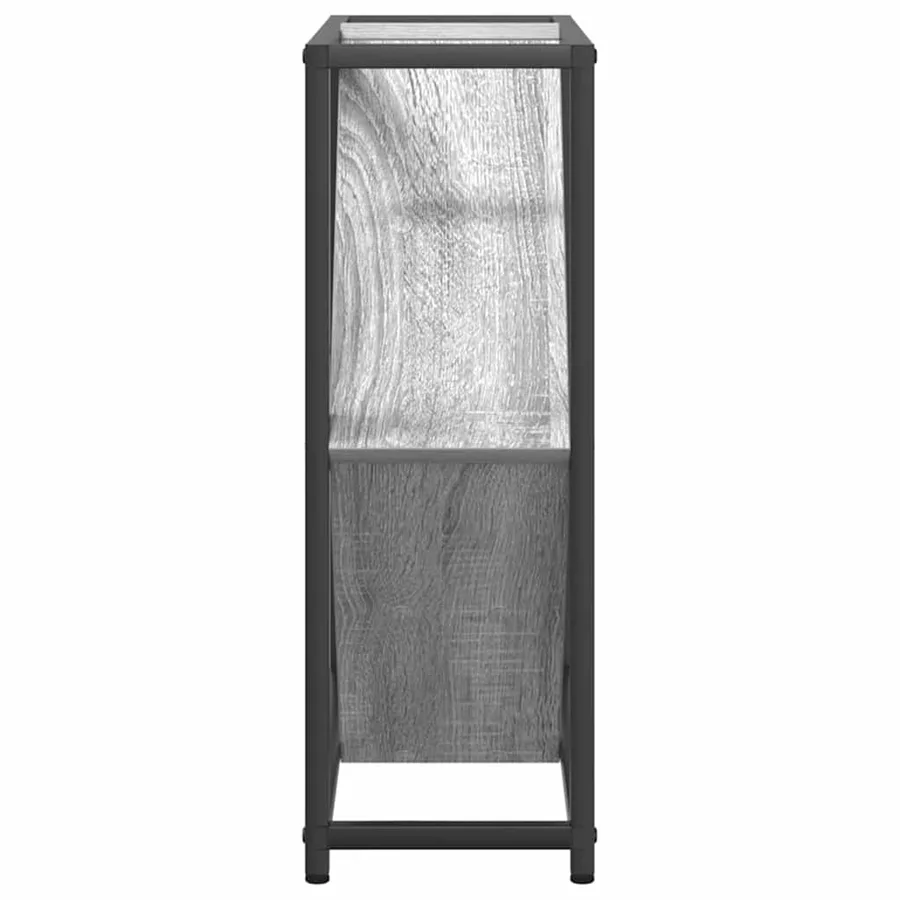 Étagère à vin Gris Sonoma 51 x 18 x 52,5 cm Bois d'ingénierie - 7