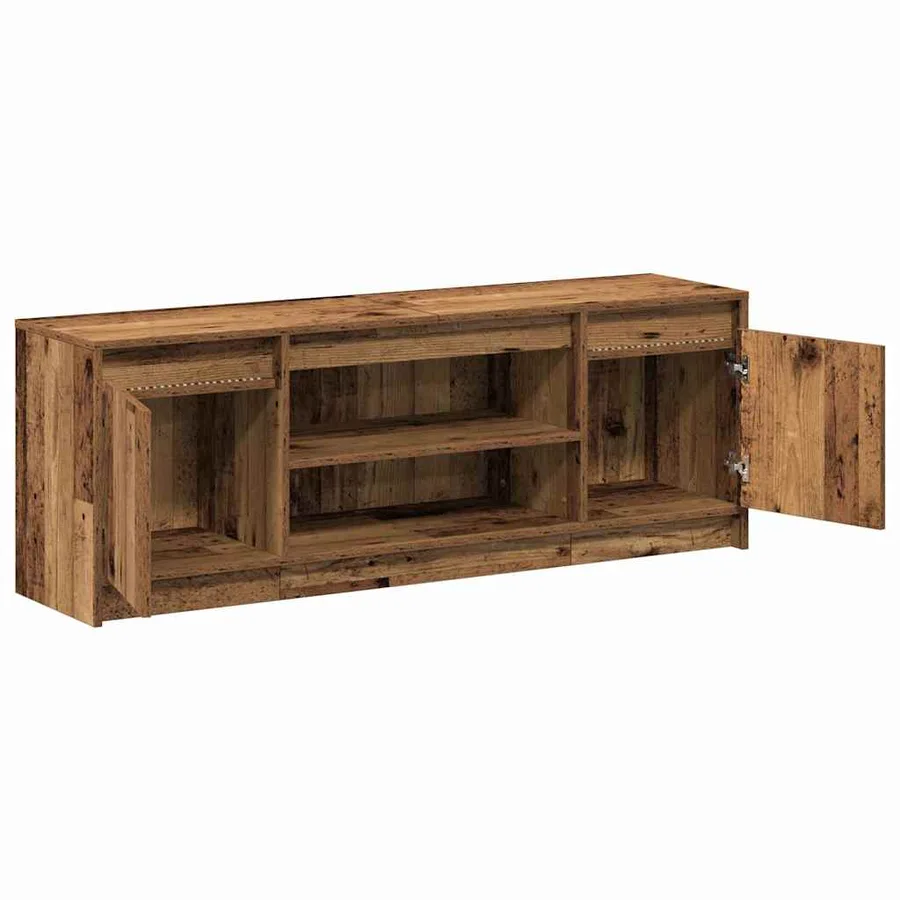 Unites TV Marron 139,5 x 34 x 50 cm Bois d'ingénierie - 6