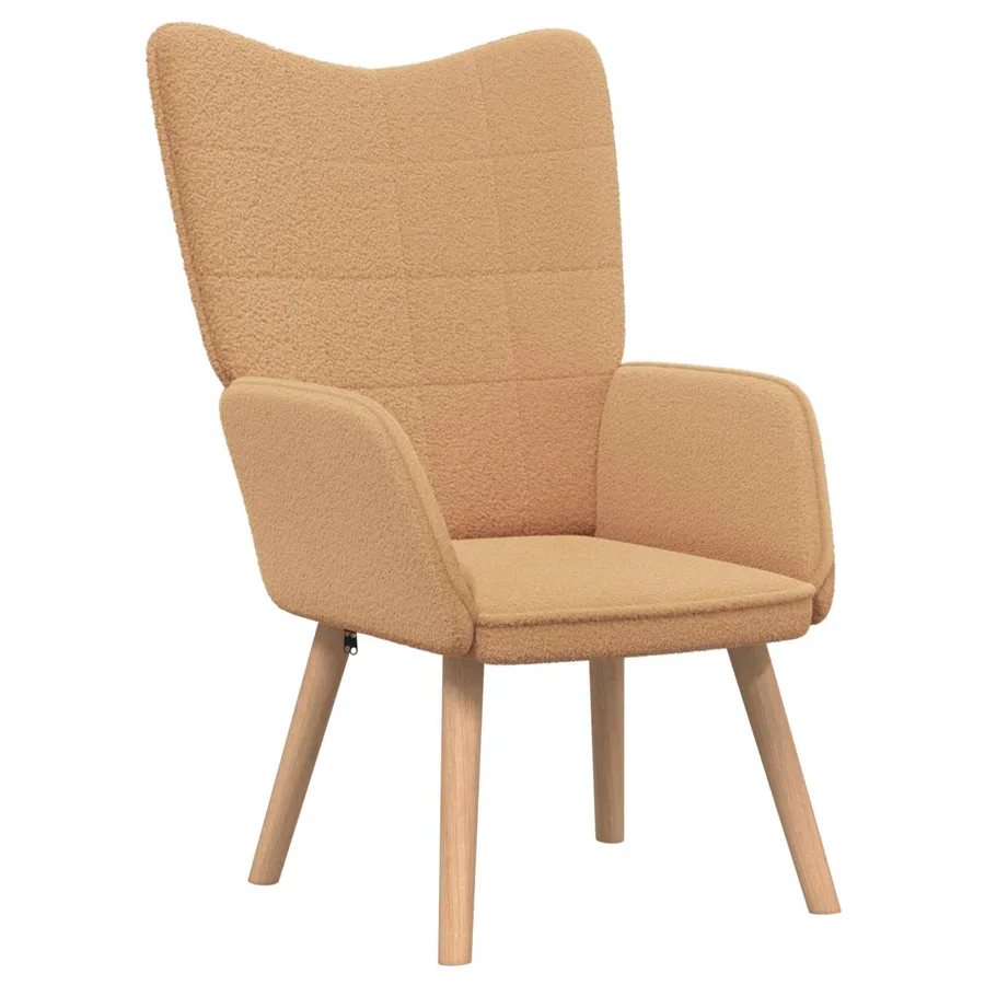 fauteuil Beige 62 x 67 x 95,5 cm Tissu Sherpa - 2