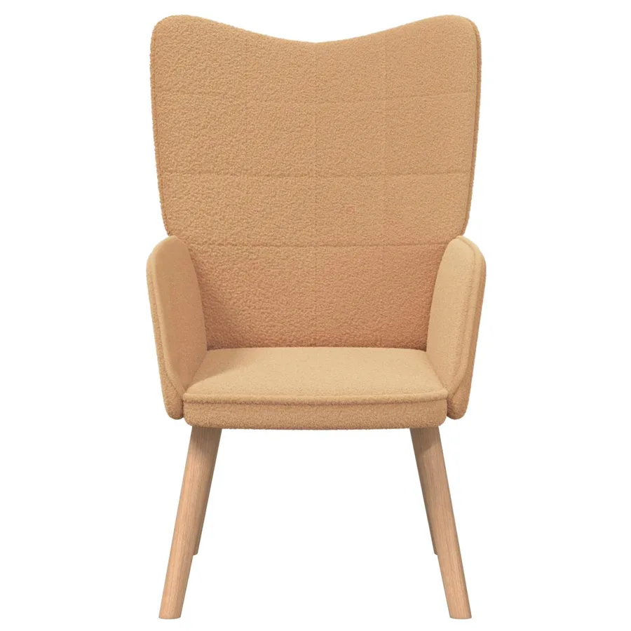 fauteuil Beige 62 x 67 x 95,5 cm Tissu Sherpa - 3