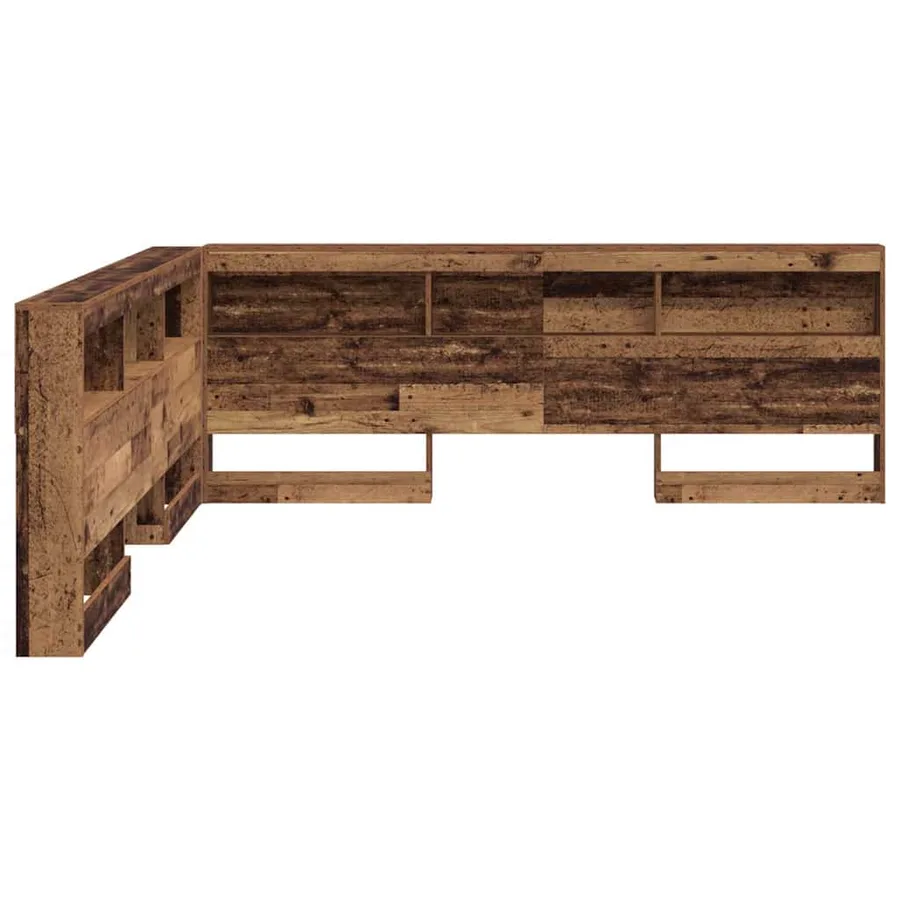 Tête de lit de rangement Bois Ancien 200 cm Bois d'ingénierie - 7