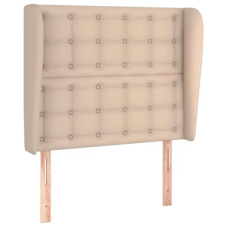 Tête de lit avec oreilles Cappuccino 103x23x118/128 cm - 2