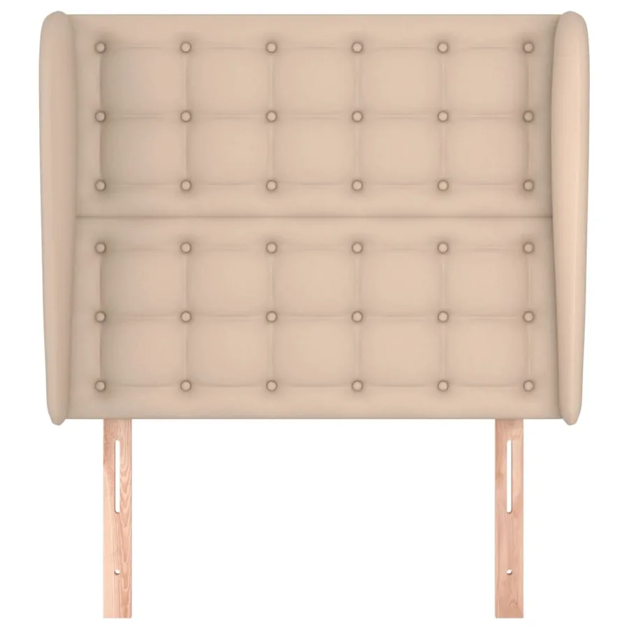 Tête de lit avec oreilles Cappuccino 103x23x118/128 cm - 3