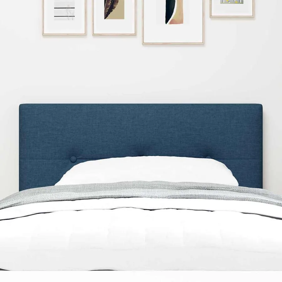 Tête de lit LED avec bandes LED Bleu 100 cm tissu - 3
