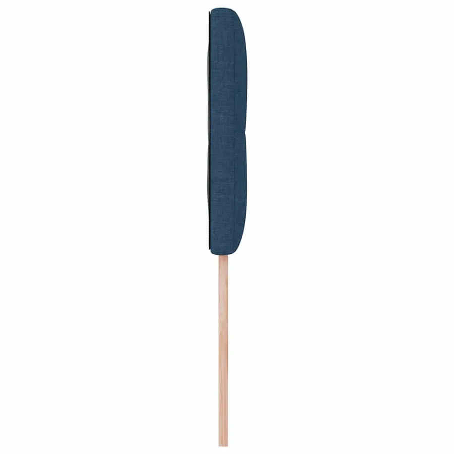 Tête de lit LED avec bandes LED Bleu 100 cm tissu - 6