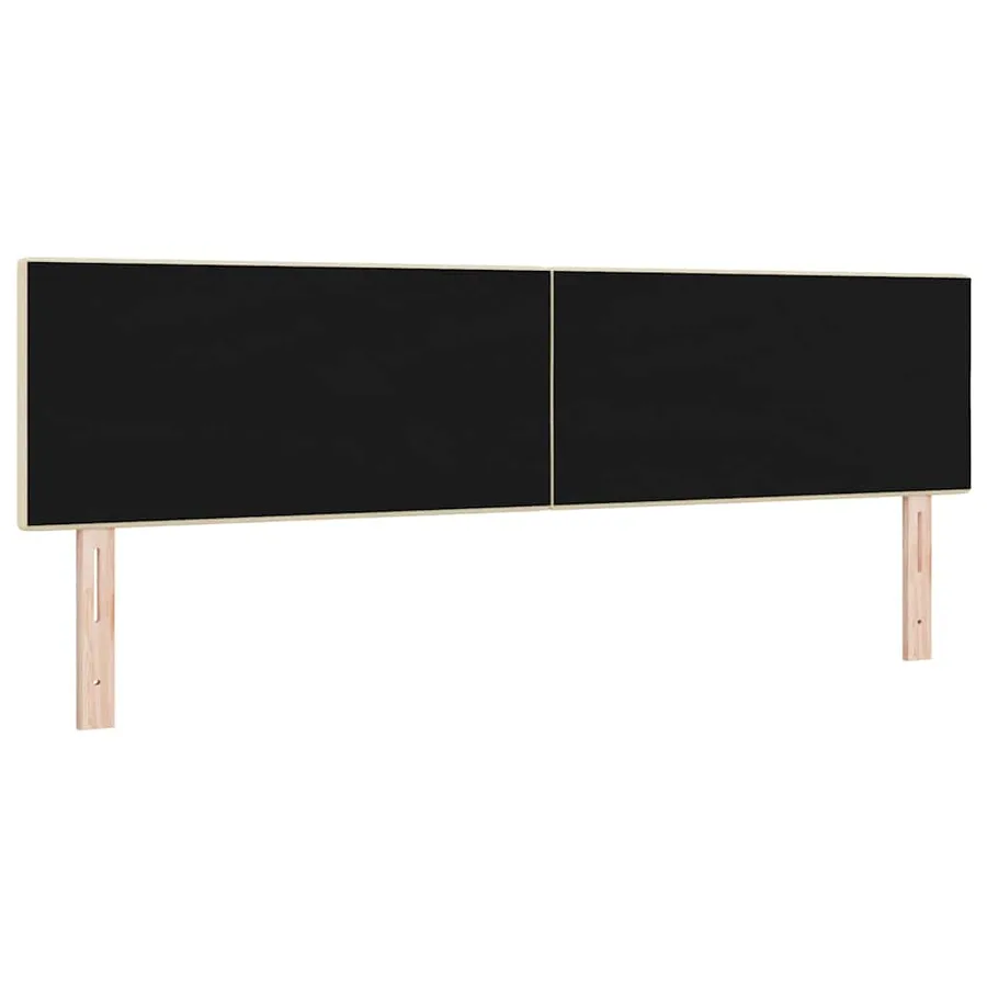 Tête de lit réglable en hauteur Crème 180 cm tissu - 4