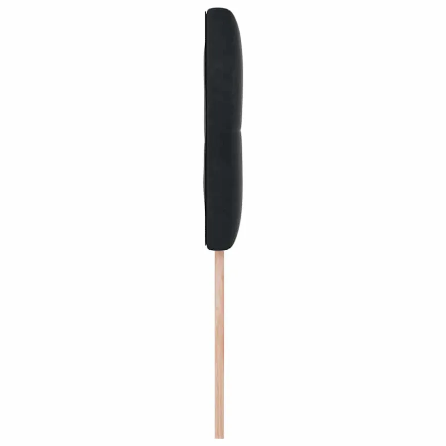 Tête de lit Noir 80 cm Velours - 5