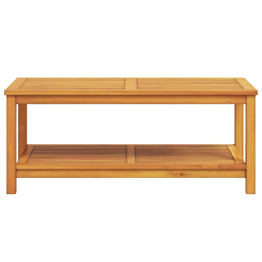 Table d'appoint Huile Naturelle 110 x 55 x 45 cm - 4