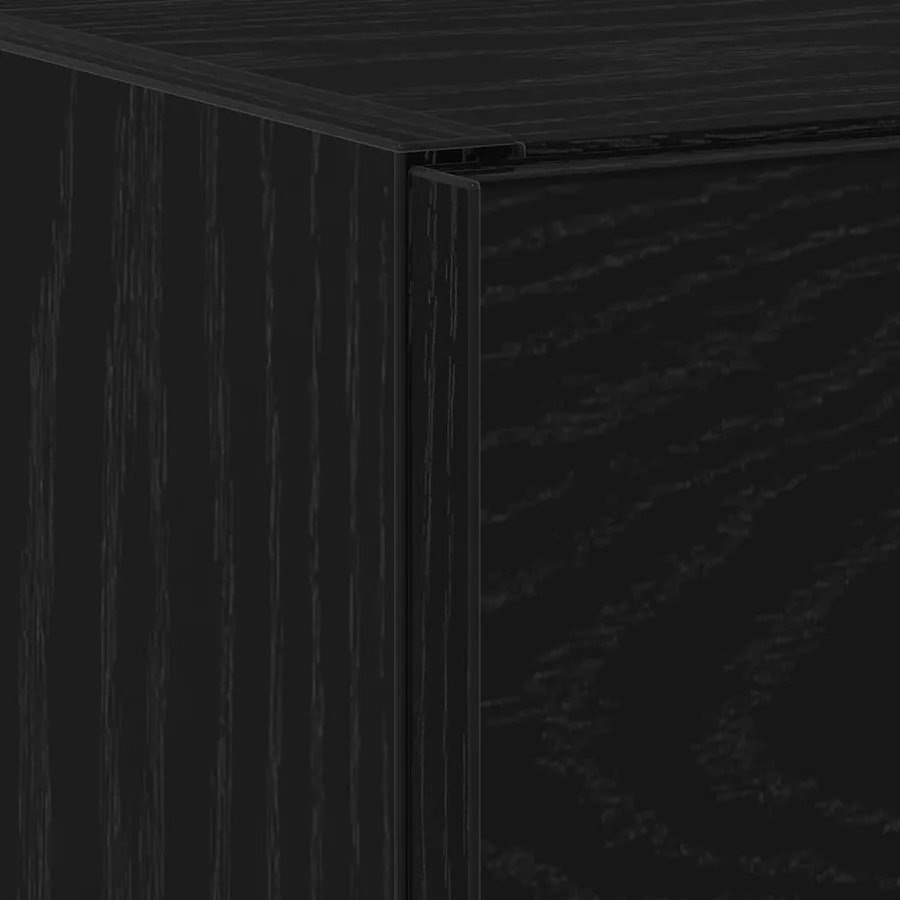Cabinet de salle de bain avec tiroir Chêne noir 40 x 37 x 59 cm - 10