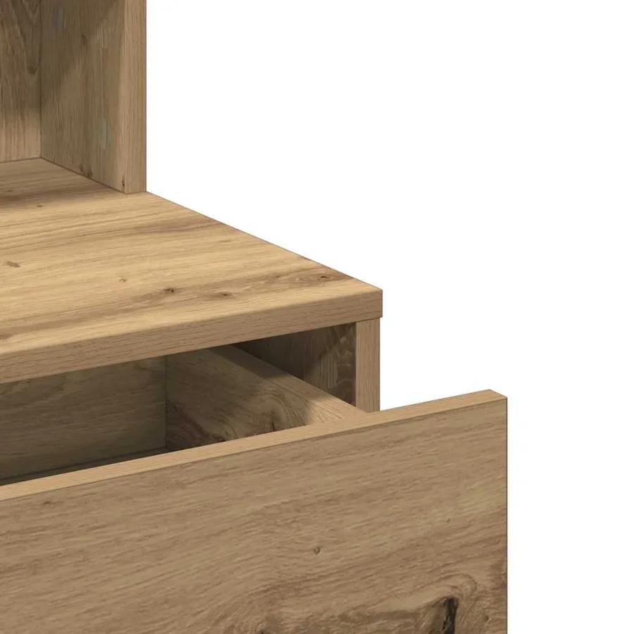 Table de Toilette Chêne artisanal 80 x 41 x 134,5 cm - 10