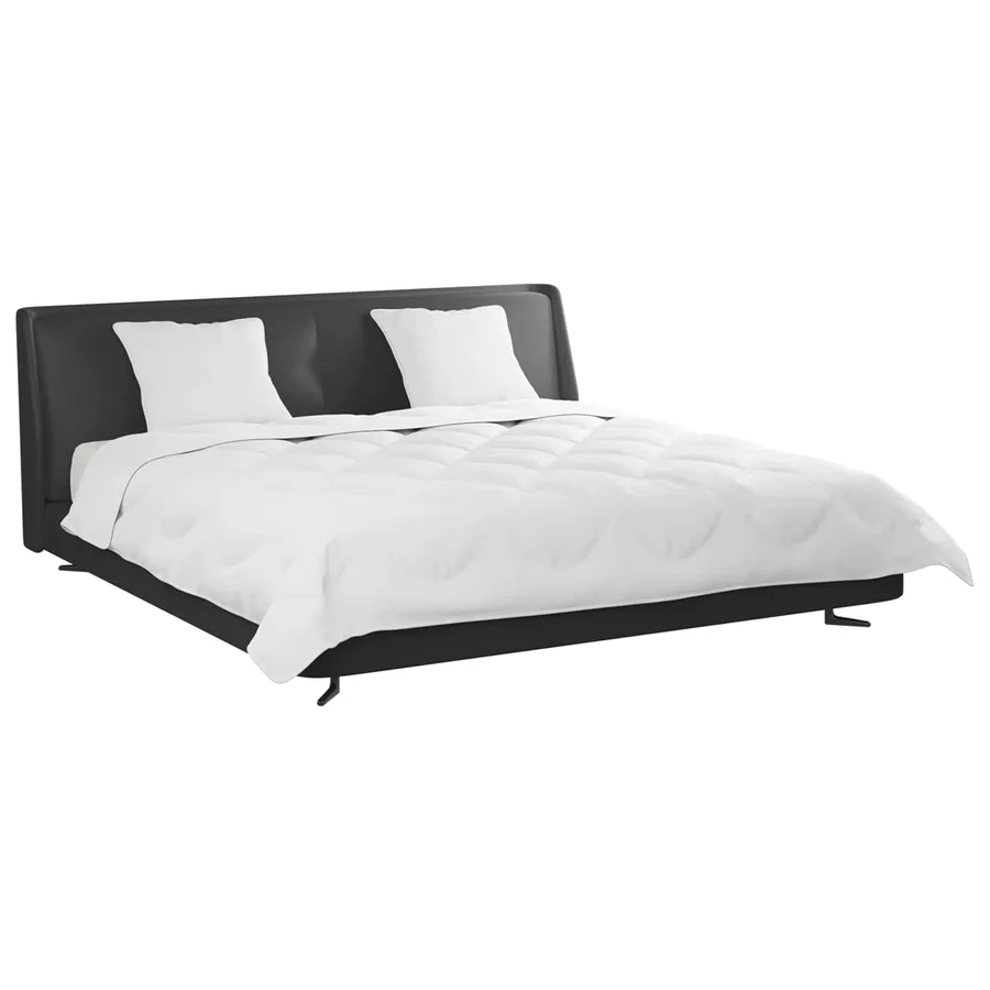 Couette avec oreiller 3 pcs Blanc Microfibre - 3