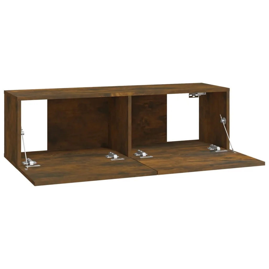 Ensemble de meubles TV 8 pcs Chêne fumé Bois d'ingénierie - 5