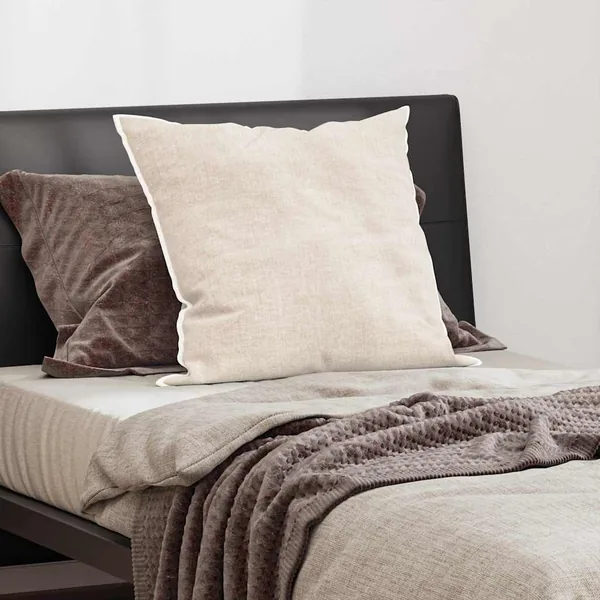 Oreiller avec oreiller Blanc 81 x 80 x 20 cm Polyester