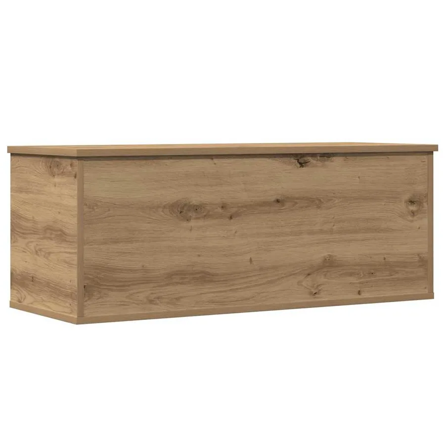 Boîte de Rangement Chêne artisanal 90 x 35 x 35 cm - 2