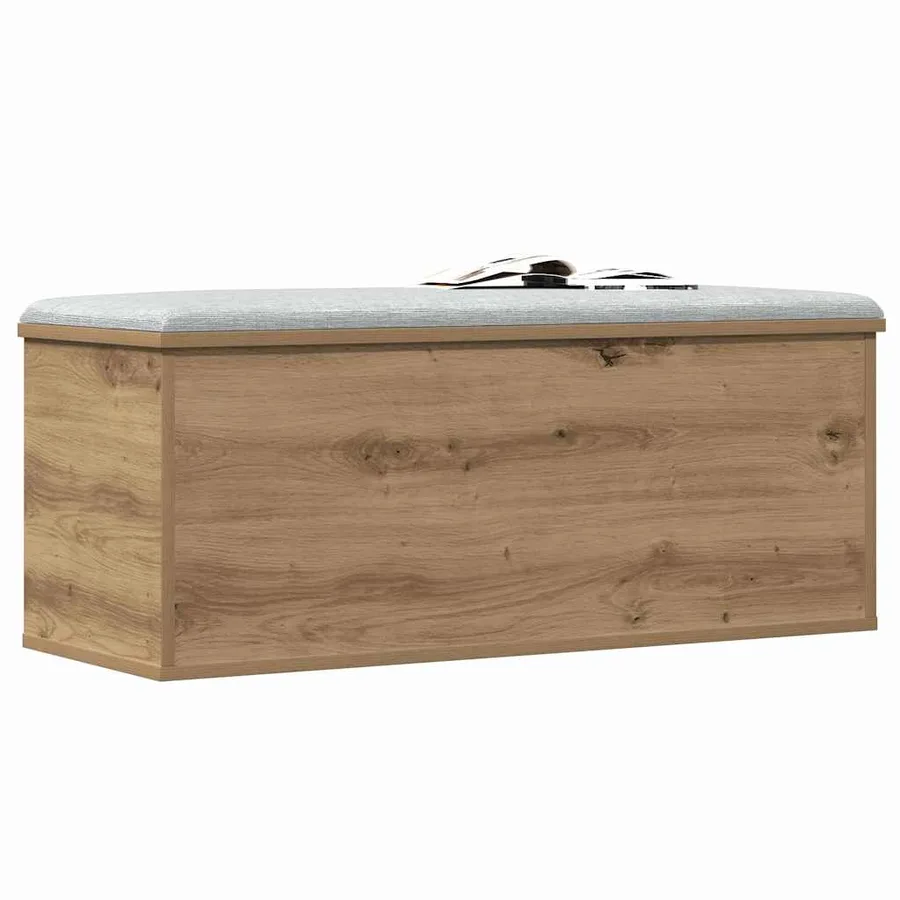 Boîte de Rangement Chêne artisanal 90 x 35 x 35 cm - 3