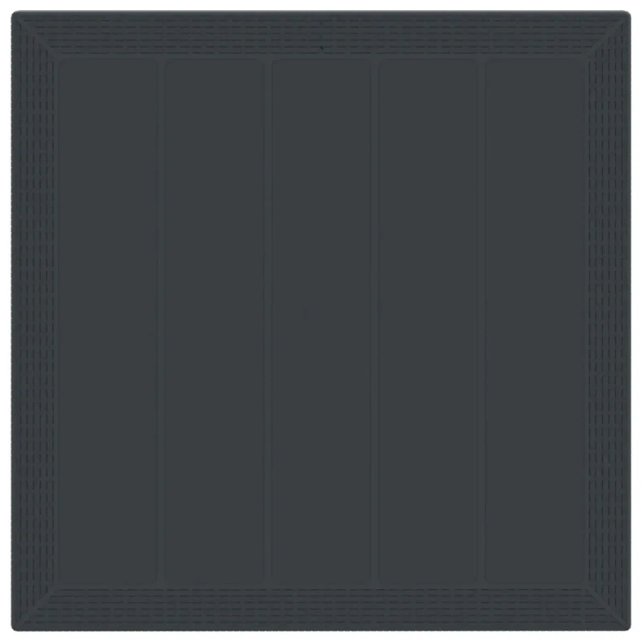 Ensemble de salle à manger pour jardin 3 pcs Anthracite - 2