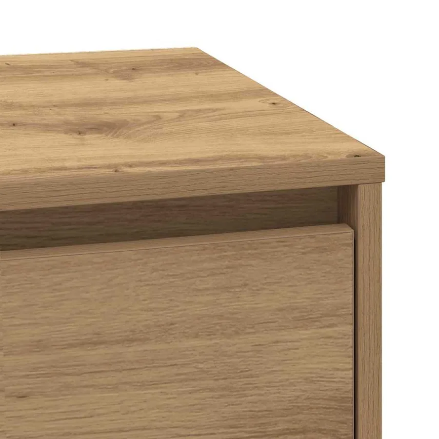 Cabinet de chevet Chêne artisanal 39 x 34,5 x 50 cm - 8