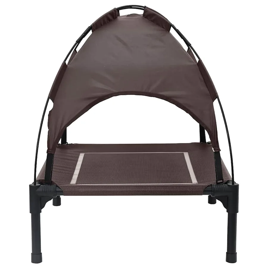 Lit pour Chien Marron 63 x 49,5 x 60 cm Acier - 5