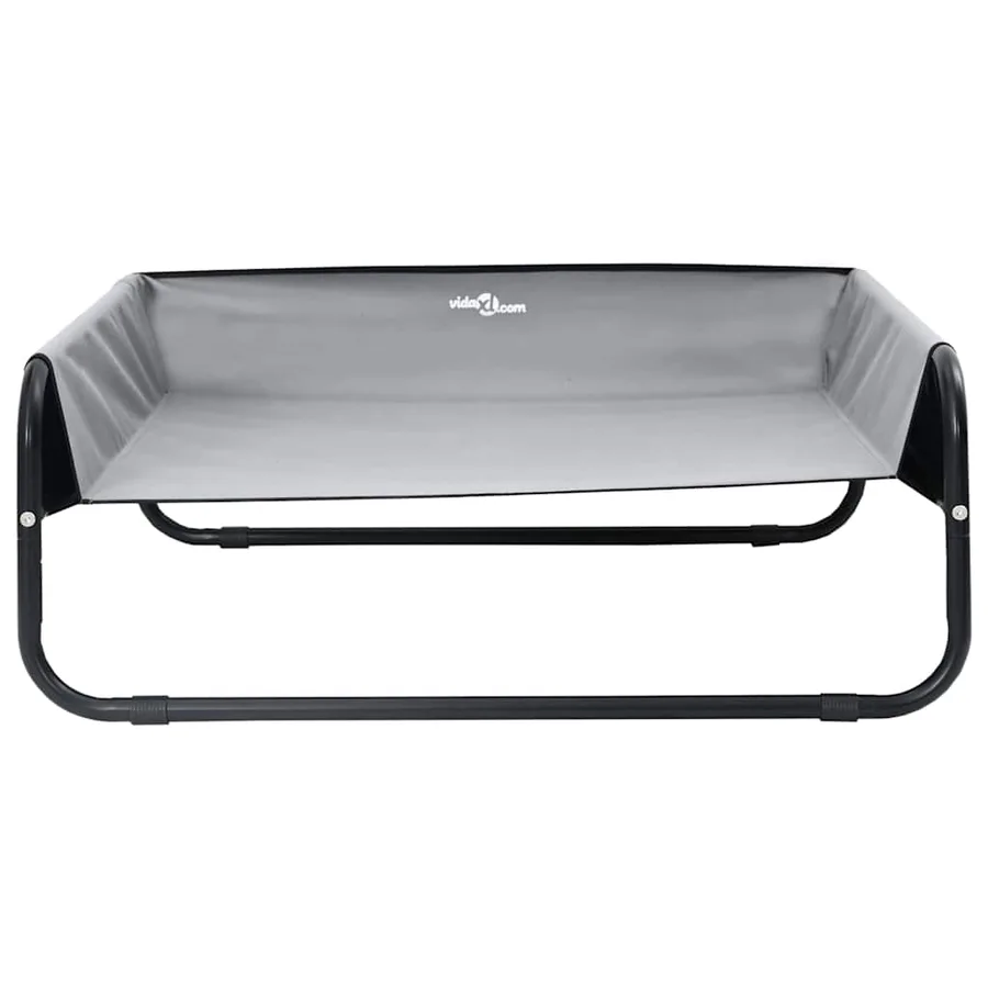 Lit pour Chien Gris clair 57 x 57 x 24 cm Acier - 4