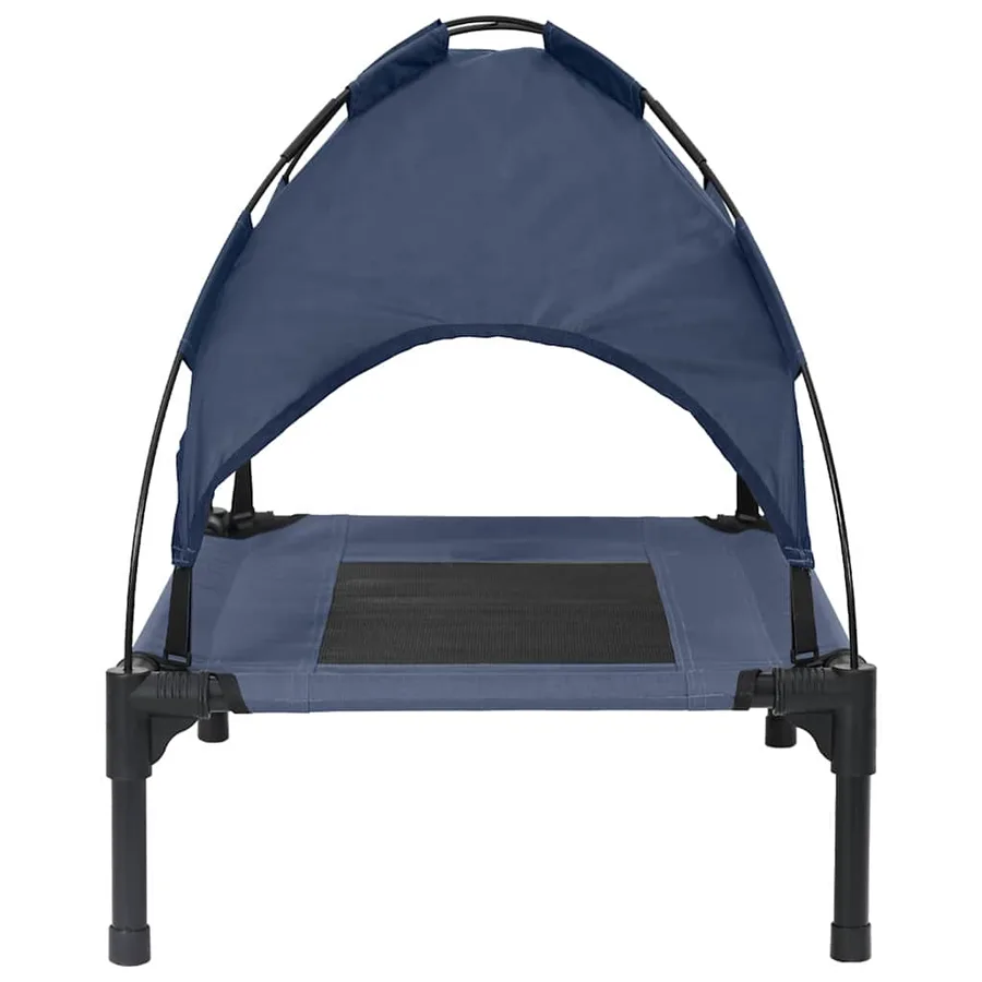 Lit pour Chien Bleu marine 62 x 48 x 61 cm Acier - 5