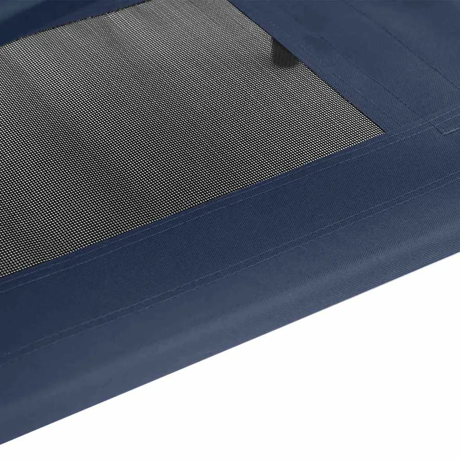 Lit pour Chien Bleu marine 62 x 48 x 61 cm Acier - 7