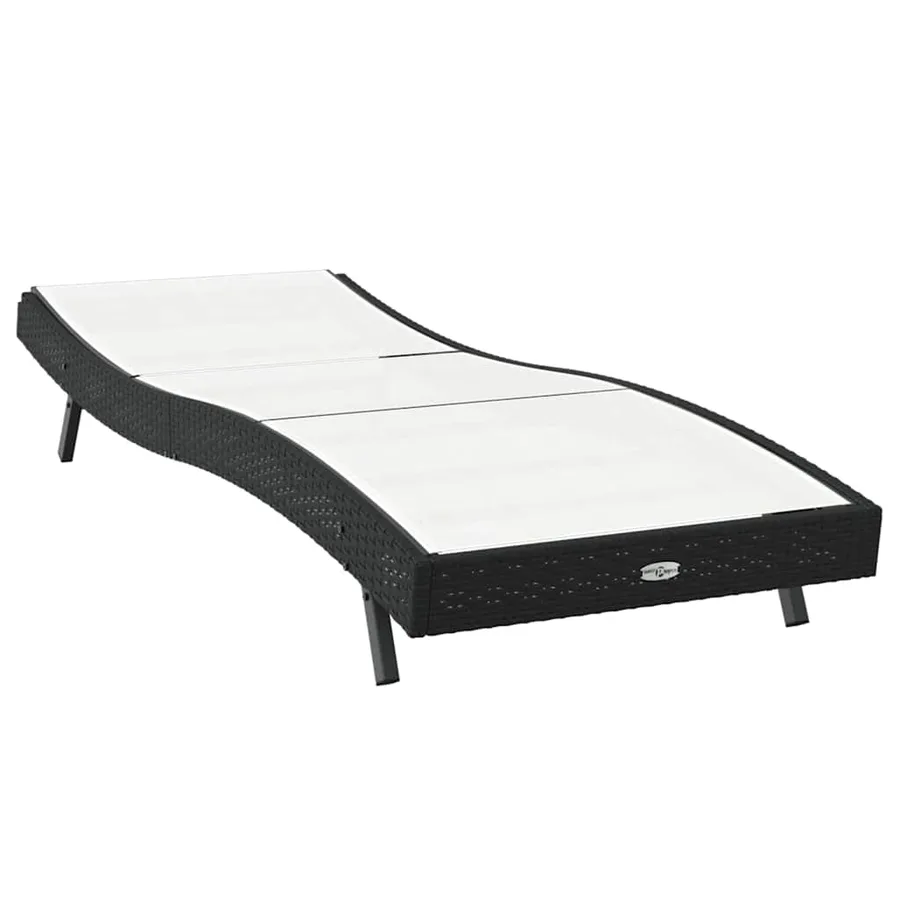 Transat Noir et Blanc 197 x 70 x 82 cm polyrotin - 4