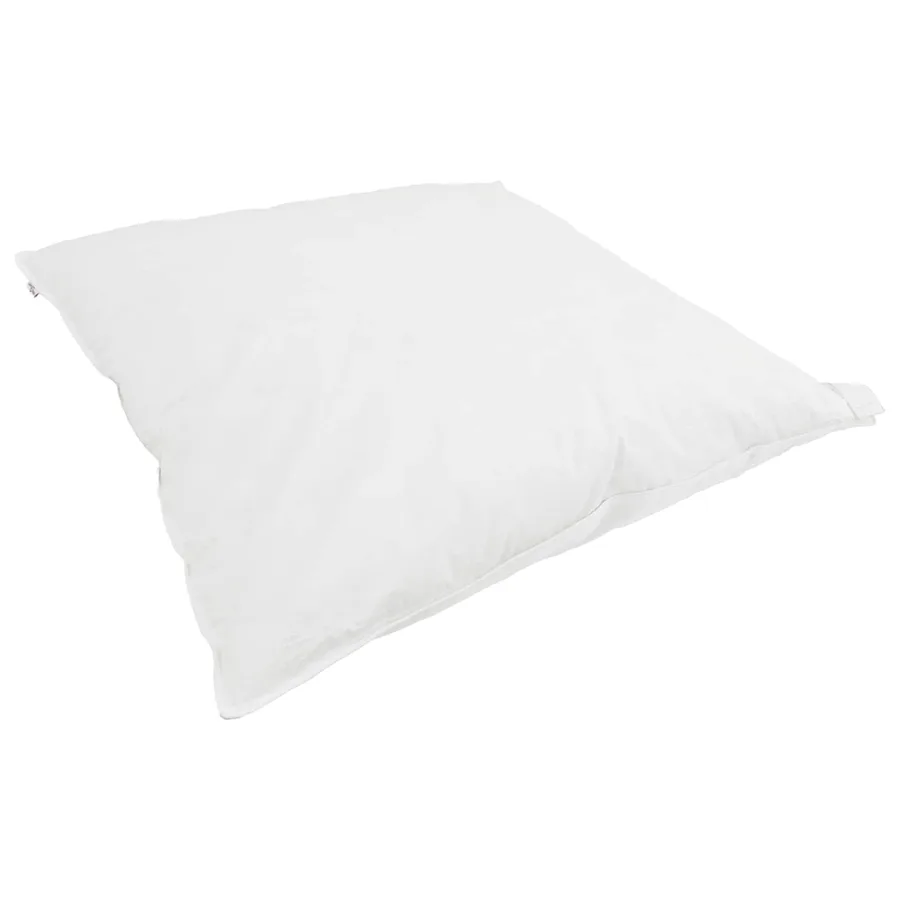 Duvet d'été simple avec oreiller 2 pcs Blanc Plume de canard - 5
