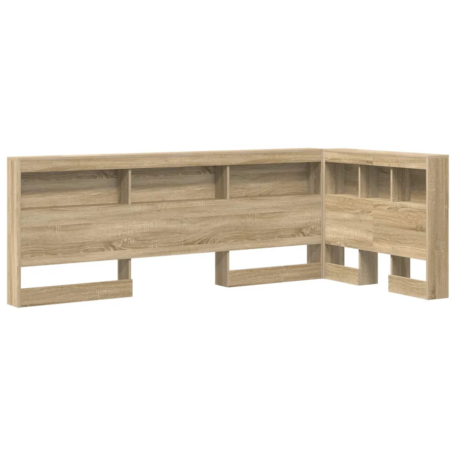 Tête de lit de rangement Chêne Sonoma 100 cm Bois d'ingénierie - 2
