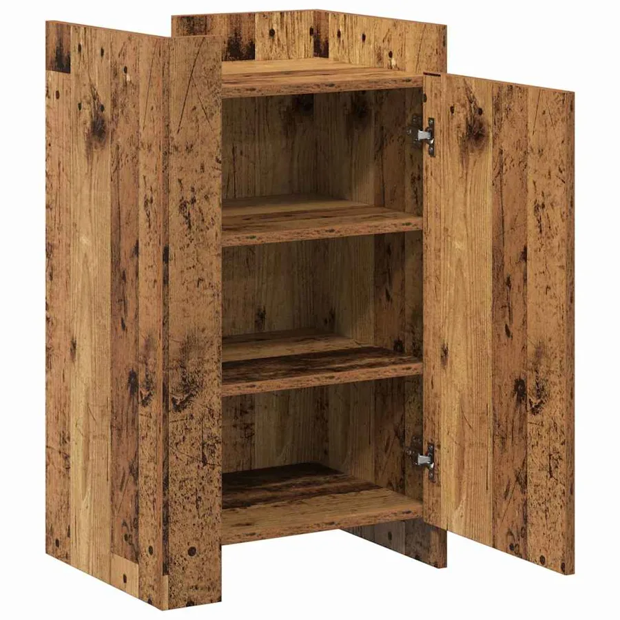 Buffet Bois ancien 45 x 35 x 75 cm - 5