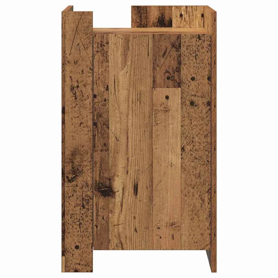 Buffet Bois ancien 45 x 35 x 75 cm - 6