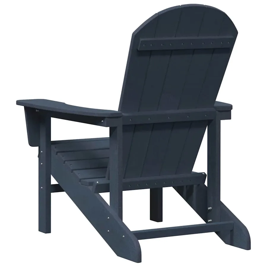 Chaise Adirondack Bleu marine 82 x 74 x 92 cm HDPE - 6