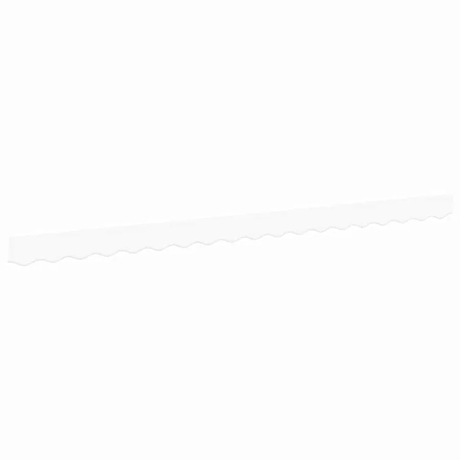 Remplacement de lambrequin Blanc 4 m Polyester - 2