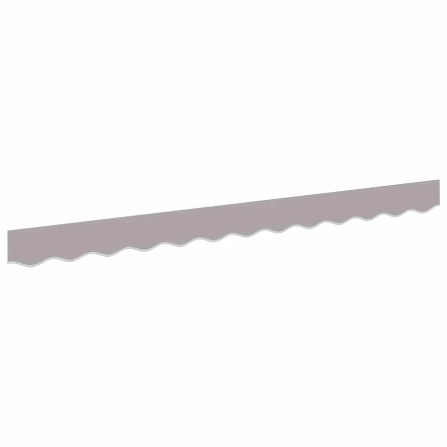 Remplacement de lambrequin Gris clair 2,5 m Polyester - 2