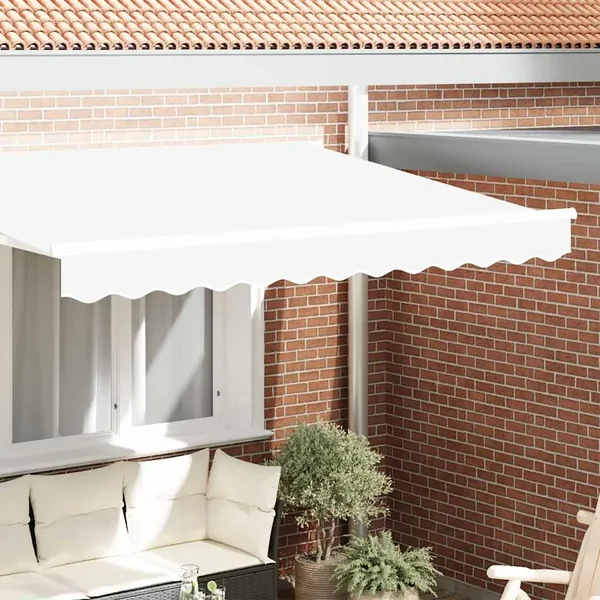 Remplacement de lambrequin Blanc 3 m Polyester